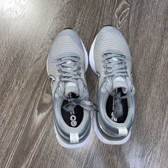 Nike React Infinity Run FK 2 Men Running Shoes Size 7.5 Particle Grey CT2357-001 main image 4
